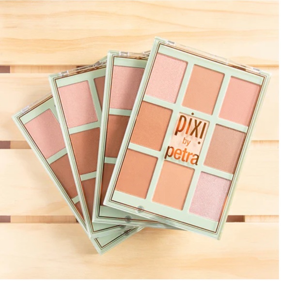Summer Glow Palette PIXI by Petra multi-use Highlighter, Bronzer, Eyeshadow BNIB - Picture 2 of 4